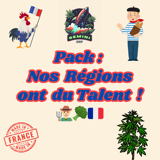Pack « Nos Régions ont du Talent ! » 👨🏼🌾🥦🇫🇷
